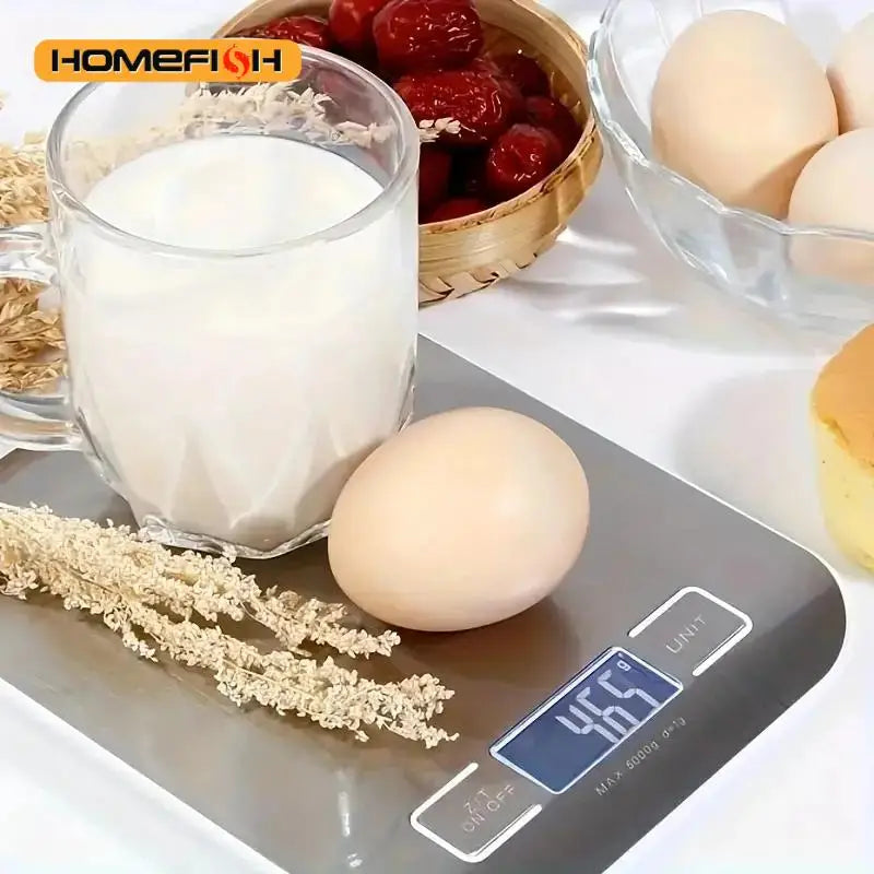 High-precision electronic pastry scales for home kitchens compact food and baking scales; food does not come into direct contac