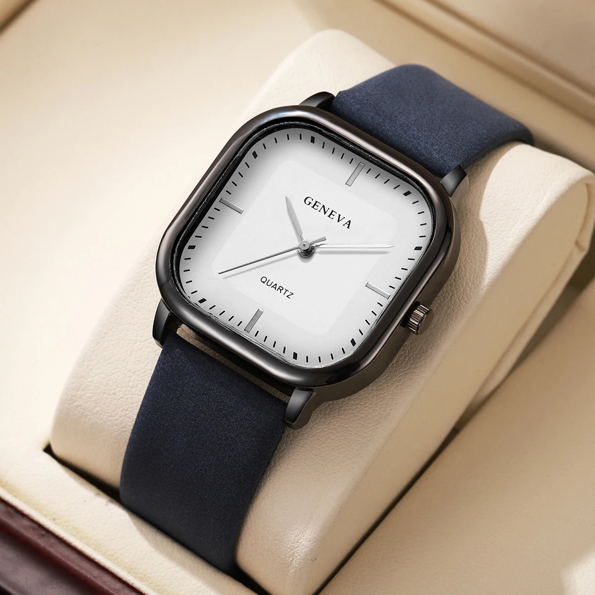 Minimalist Square-Dial Watch