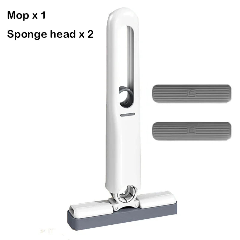 Mini Squeeze Mop Mini Mop Desk Kitchen Car Clean Tools Mops with Self-squeezing Folding Home Cleaning Floor Washing Mops