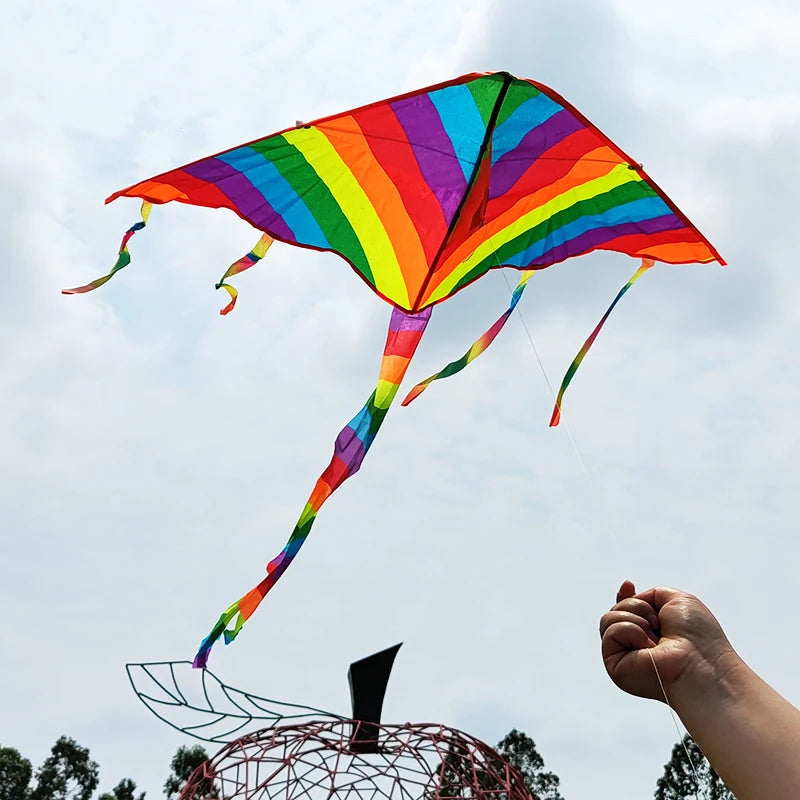 Rainbow Kite with 30m Line