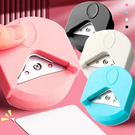 1Pcs R4 Corner Rounder Punch, Portable Paper Card Corner Cutter for DIY Photo Scrapbook Office Craft