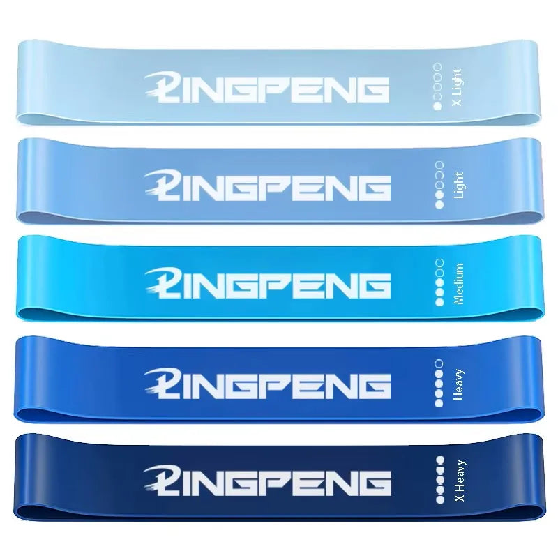 Different Resistance Bands Yoga Band Fitness Exercise Training Hip Tension Band Leg Squat Dance Elastic Loop Stretch Band
