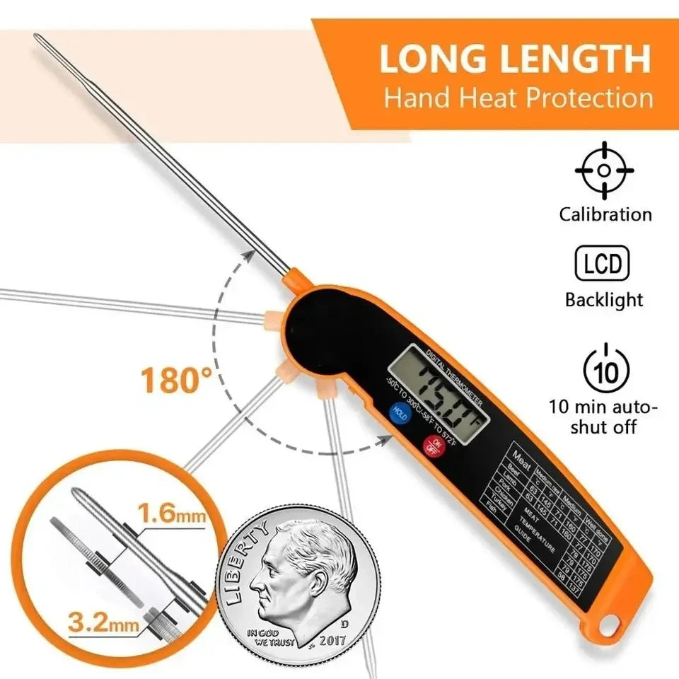 Instant-Read Digital Food Thermometer