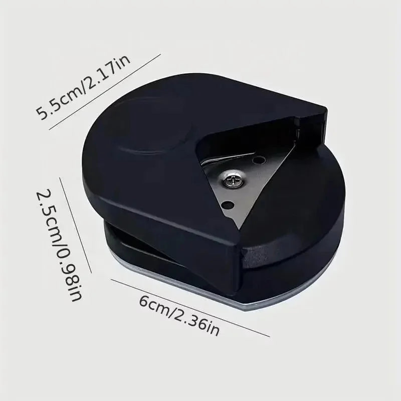 1Pcs R4 Corner Rounder Punch, Portable Paper Card Corner Cutter for DIY Photo Scrapbook Office Craft