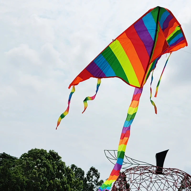 Rainbow Kite with 30m Line