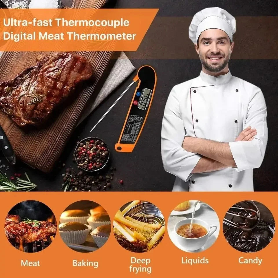 Instant-Read Digital Food Thermometer