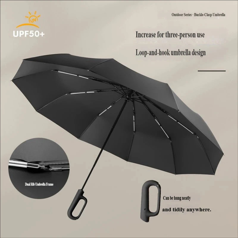 Automatic Folding Umbrella – Sun & Rain