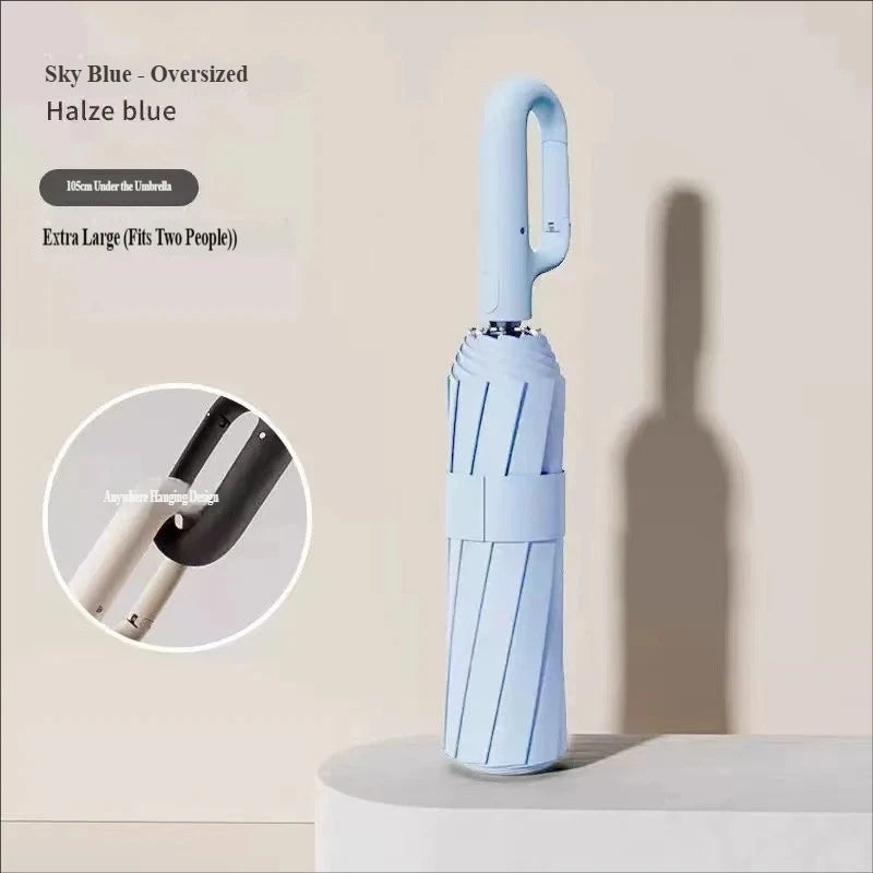 Automatic Folding Umbrella – Sun & Rain