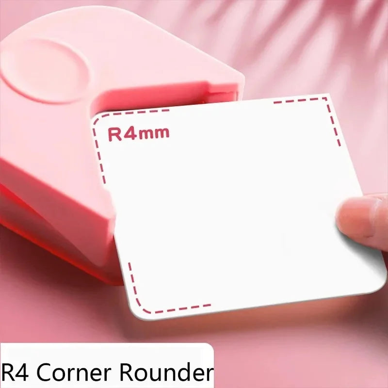 1Pcs R4 Corner Rounder Punch, Portable Paper Card Corner Cutter for DIY Photo Scrapbook Office Craft